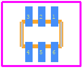 BALF-ATM-01E3 - STMicroelectronics PCB footprint - Other - Other - BALF-ATM-01E3-1