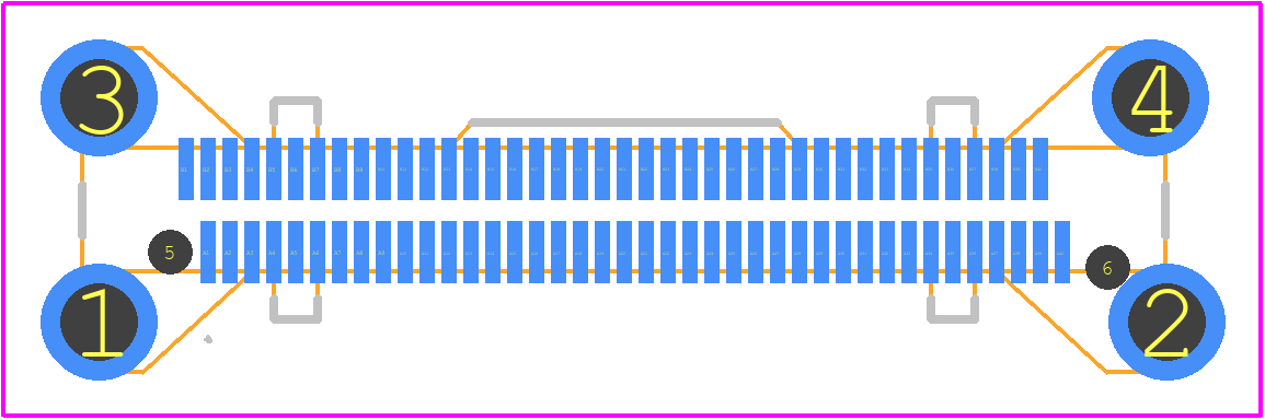 173162-0338 - Molex PCB footprint - Other - Other - 173162-0338-8