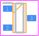 BAS70-G - Comchip Technology PCB footprint - SOT23 (3-Pin) - SOT23 (3-Pin) - SOT-23_2025-1
