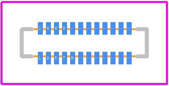 BM20B(0.8)-24DP-0.4V(53) - Hirose PCB footprint - Other - Other - BM20B(0.8)-24DP-0.4V(53)-1