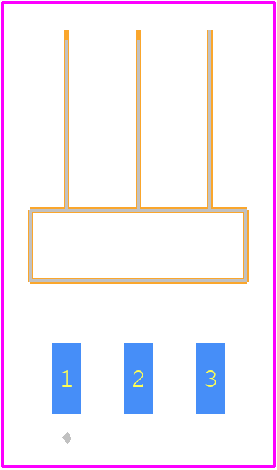 M20-8900305 - Harwin PCB footprint - Other - Other - M20-8900305-3
