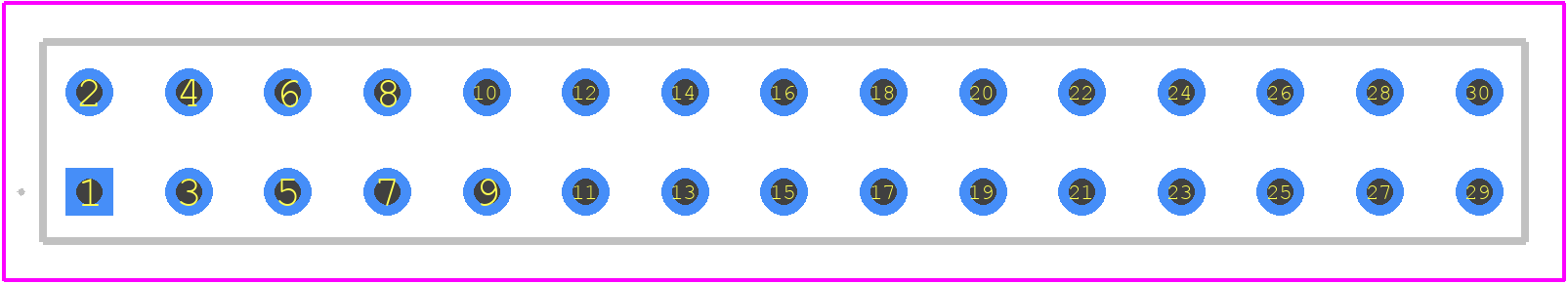 BDL-115-G-F - SAMTEC PCB footprint - Other - Other - BDL-115-G-F-5