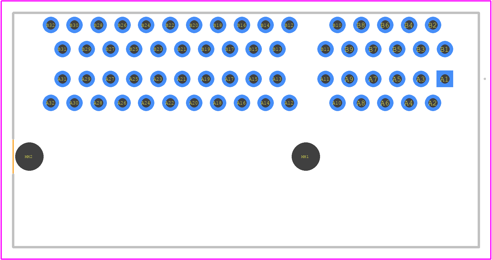 1761465-2 - TE Connectivity PCB footprint - Other - Other - 1761465-2-2