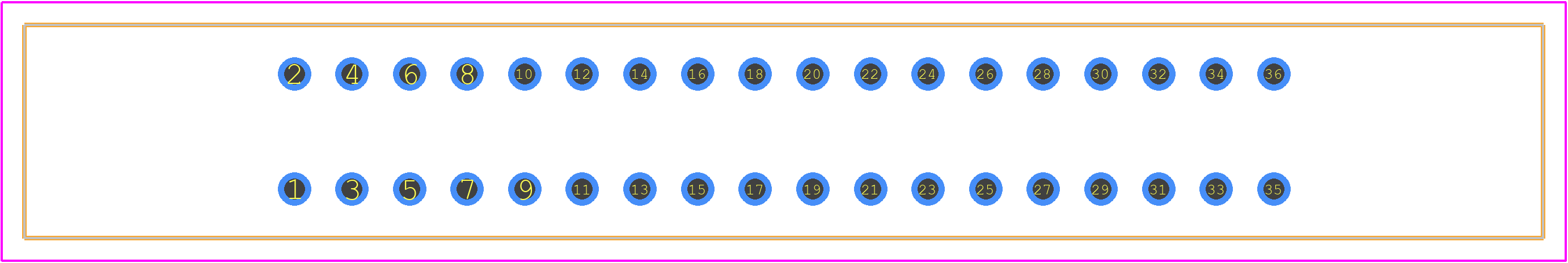 EBC18DCWN-S371 - Sullins PCB footprint - Other - Other - EBC18DCWN-S371-7