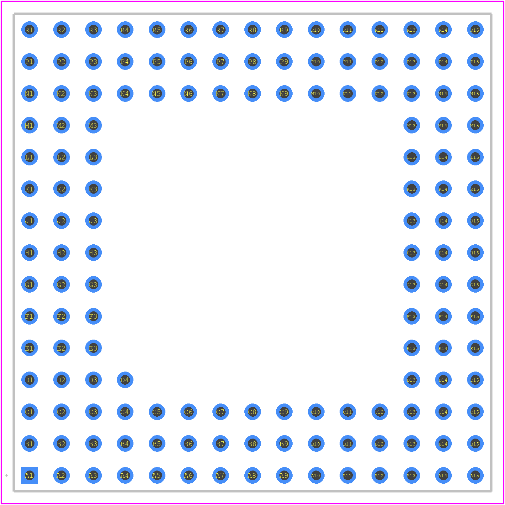 145-PGM15024-10 - ARIES PCB footprint - Other - Other - 145-PGA
