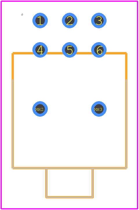 AS22AH - NKK Switches PCB footprint - Other - Other - AS22AH-1