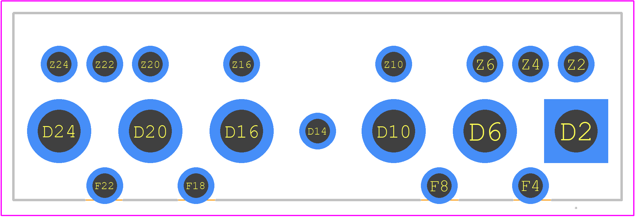 104146 - TE Connectivity PCB footprint - Other - Other - 104146-3