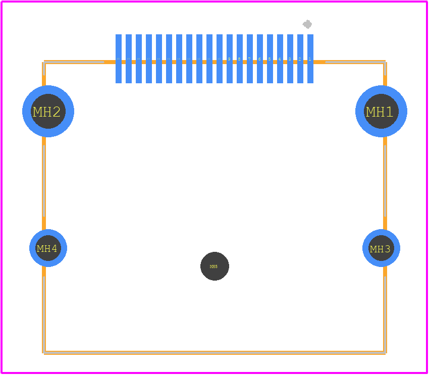 47272-0029 - Molex PCB footprint - Other - Other - 47272-0029-2
