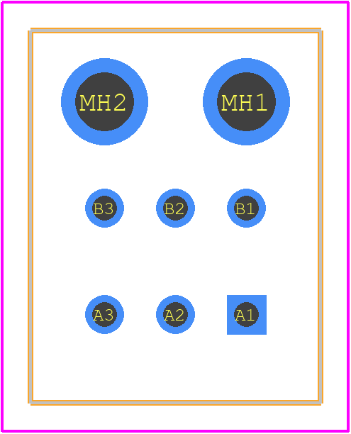 1318124-1 - TE Connectivity PCB footprint - Other - Other - 1318124-1-2