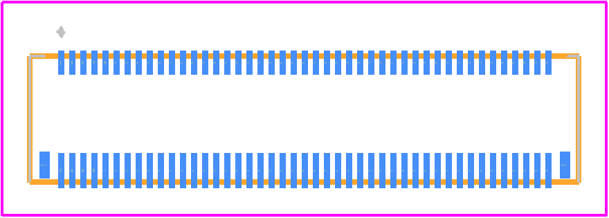 FH29BJ-90S-0.2SHW(05) - Hirose PCB footprint - Other - Other - FH29BJ-90S-0.2SHW(05)-1