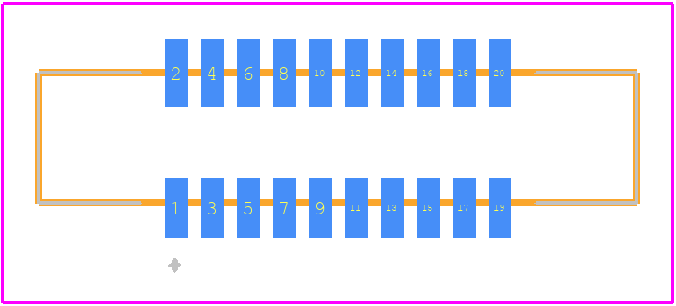 0526101033 - Molex PCB footprint - Other - Other - 0526101033-1