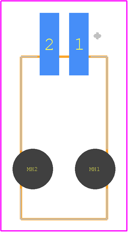 15-91-7020 - Molex PCB footprint - Other - Other - 15-91-7020-3