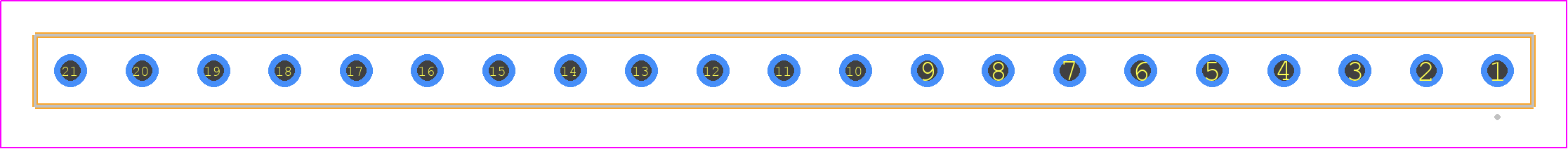 SL-121-TT-11 - SAMTEC PCB footprint - Other - Other - SL-121-YY-11