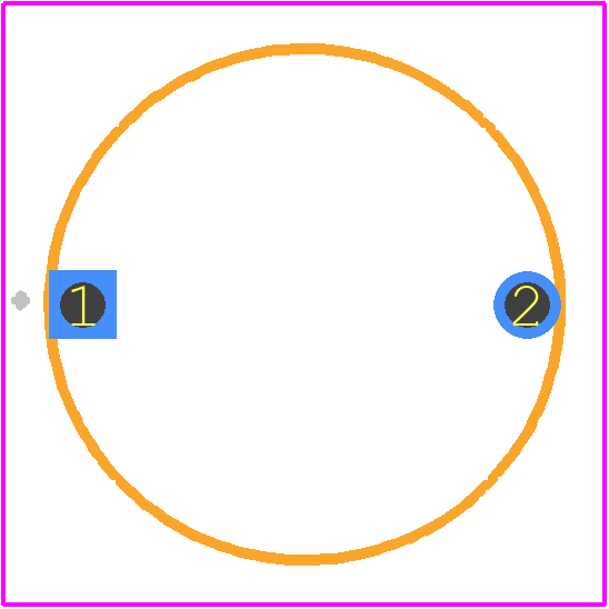 DX-5R5H334U - Elna PCB footprint - Other - Other - DX-5R5H334U-1