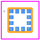 L20G20ISTR - STMicroelectronics PCB footprint - Other - Other - LGA-12 XDM