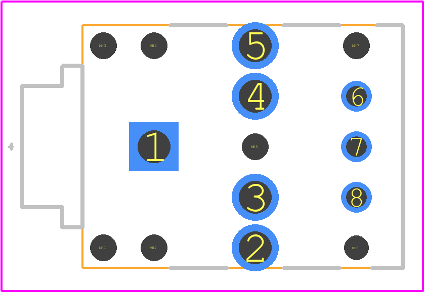161-3503-EX - Kobiconn PCB footprint - Other - Other - 161-3503-EX-2