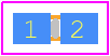 LI0402E600R-10 - Laird Technologies PCB footprint - Ferrite Bead Chip - Ferrite Bead Chip - LI0402E600R-10
