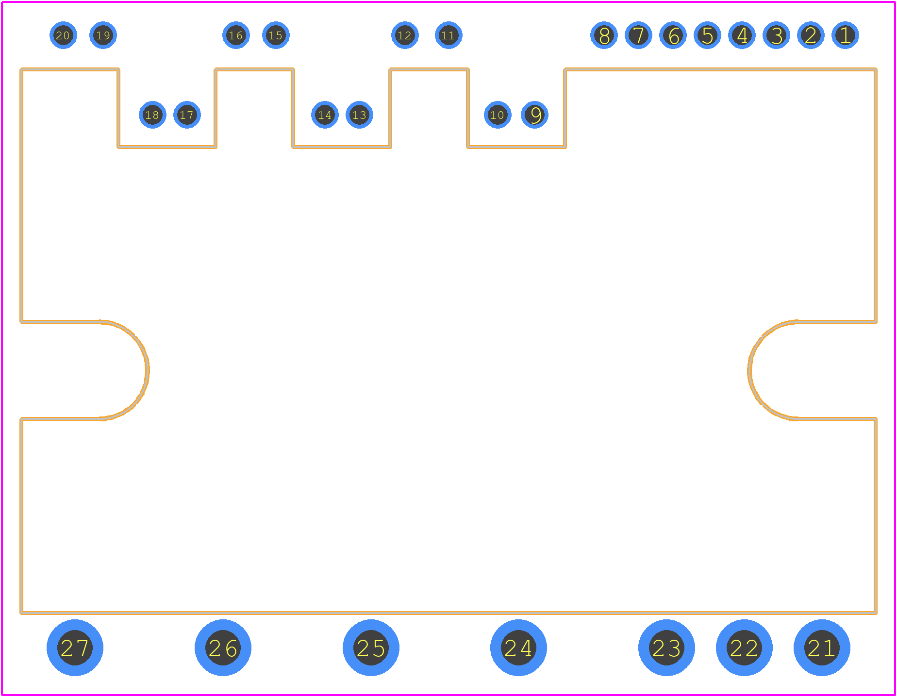 FNB34060T - onsemi PCB footprint - Other - Other - SPMMF-027