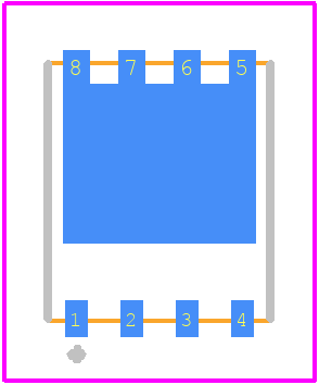 BSC0504NSIATMA1 - Infineon PCB footprint - Other - Other - PG- TDSON-8-6