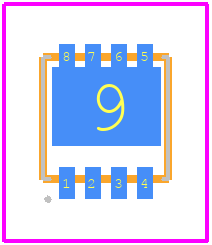 IRFHM3911TRPBF - Infineon PCB footprint - Other - Other - IRFHM3911TRPBF-1