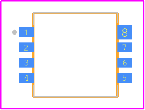 KP215F1701XTMA1 - Infineon PCB footprint - Other - Other - PG-DSOF-8--16