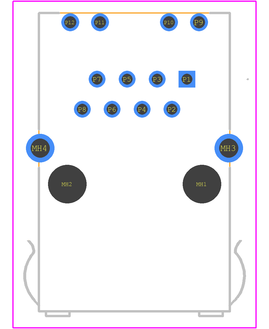 2301994-8 - TE Connectivity PCB footprint - Other - Other - 2301994-8-2
