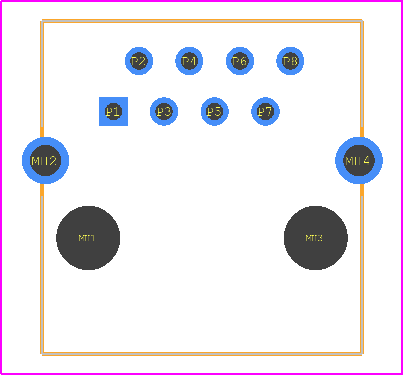 2301995-2 - TE Connectivity PCB footprint - Other - Other - 2301995-2-1
