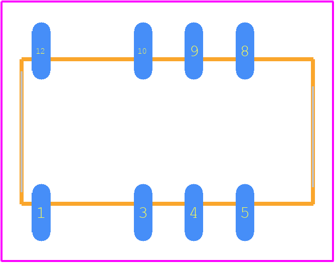 5-1393788-8 - TE Connectivity PCB footprint - Other - Other - 5-1393788-8-2