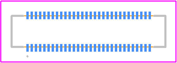 DF40HC(3.5)-60DS-0.4V(58) - Hirose PCB footprint - Other - Other - DF40HC(3.5)-60DS-0.4V(58)-1