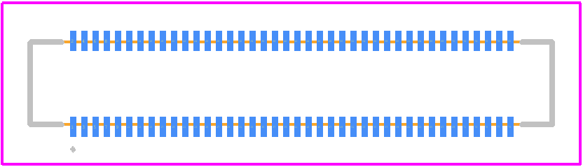 DF40HC(3.5)-80DS-0.4V(58) - Hirose PCB footprint - Other - Other - DF40HC(3.5)-80DS-0.4V(58)-1