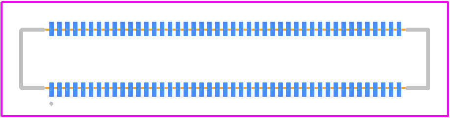 DF40HC(4.0)-90DS-0.4V(58) - Hirose PCB footprint - Other - Other - DF40HC(4.0)-90DS-0.4V(58)-1
