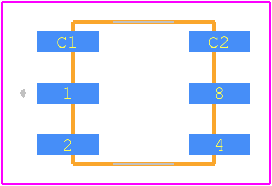 P25SMT106 - Hartmann PCB footprint - Other - Other - P25SMT106-2