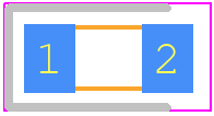 LTST-M140KFKT - Lite-On PCB footprint - LEDs Chip - LEDs Chip - LED3104