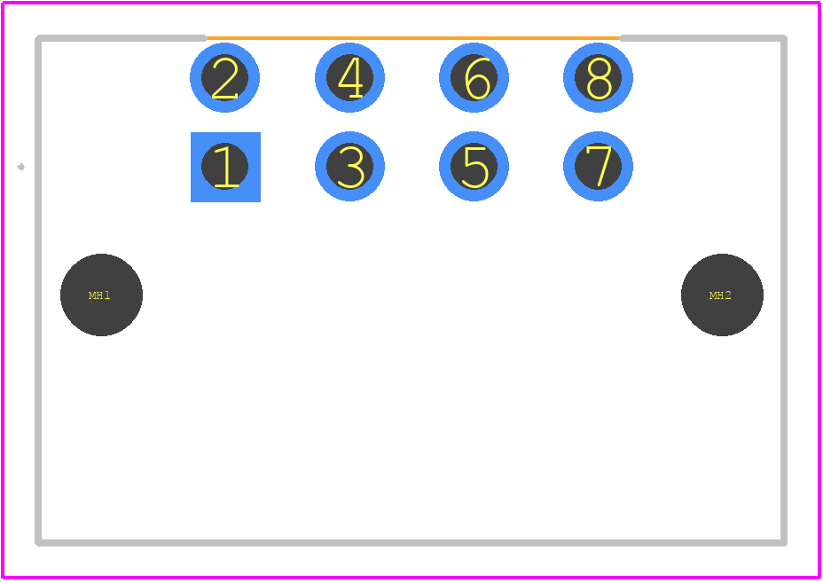 1728640000 - Weidmüller PCB footprint - Other - Other - 1728640000