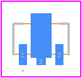 2SA2071P5T100Q - ROHM Semiconductor PCB footprint - Other - Other - SOT-89  (MPT3)