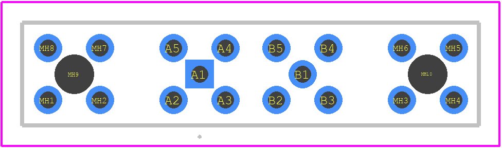 GRF1-J-P-02-E-ST-TH1-E - SAMTEC PCB footprint - Other - Other - GRF1-J-P-02-E-ST-TH1-E-2