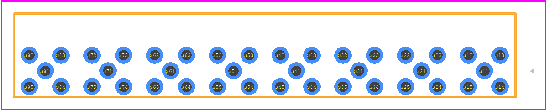 GRF1-J-P-08-E-RA-TH1 - SAMTEC PCB footprint - Other - Other - GRF1-J-P-08-E-RA-TH1-4