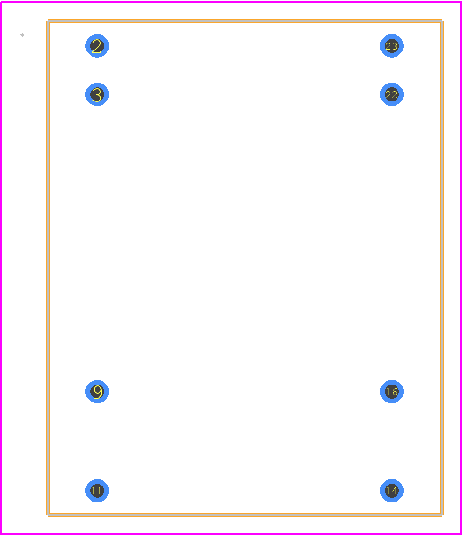 JCA0212S12 - XP POWER PCB footprint - Other - Other - JCA0212S12-2