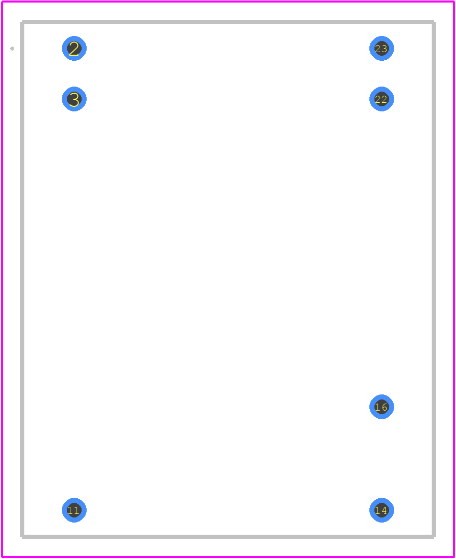 JCA0224S15 - XP POWER PCB footprint - Other - Other - JCA0224S15-2