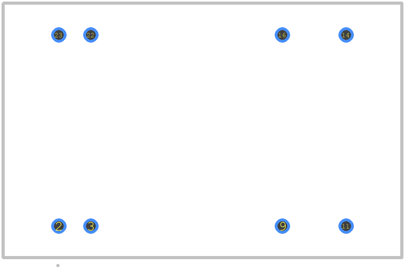 JCD0612S09 - XP POWER PCB footprint - Other - Other - JCD