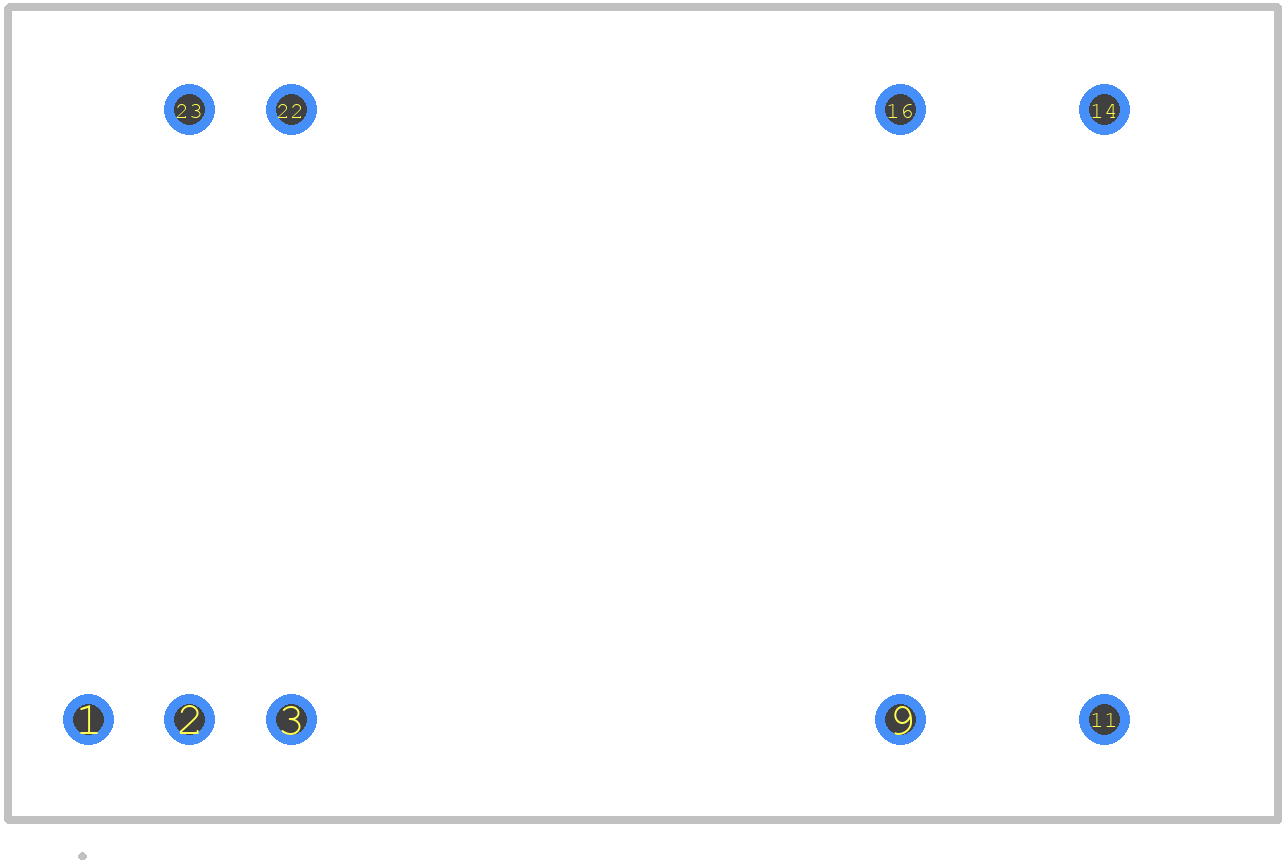 JTF1024S12 - XP POWER PCB footprint - Other - Other - JTF1024D15