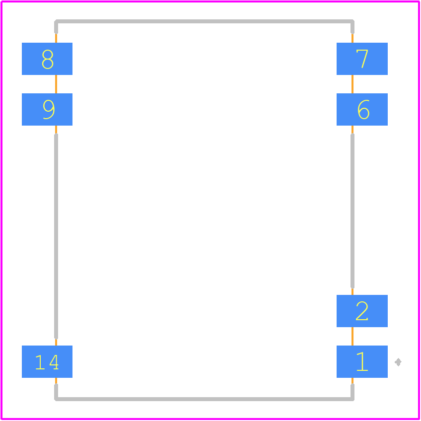 TMR 3-2412WISM - Traco Power PCB footprint - Other - Other - TMR 3-2412WISM