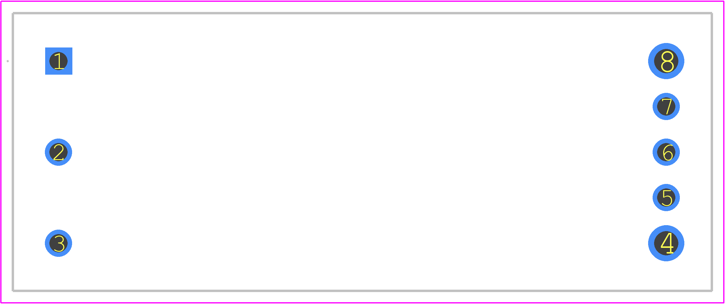 CHS2004812-B - Cosel PCB footprint - Other - Other - CHS2004812-B-2