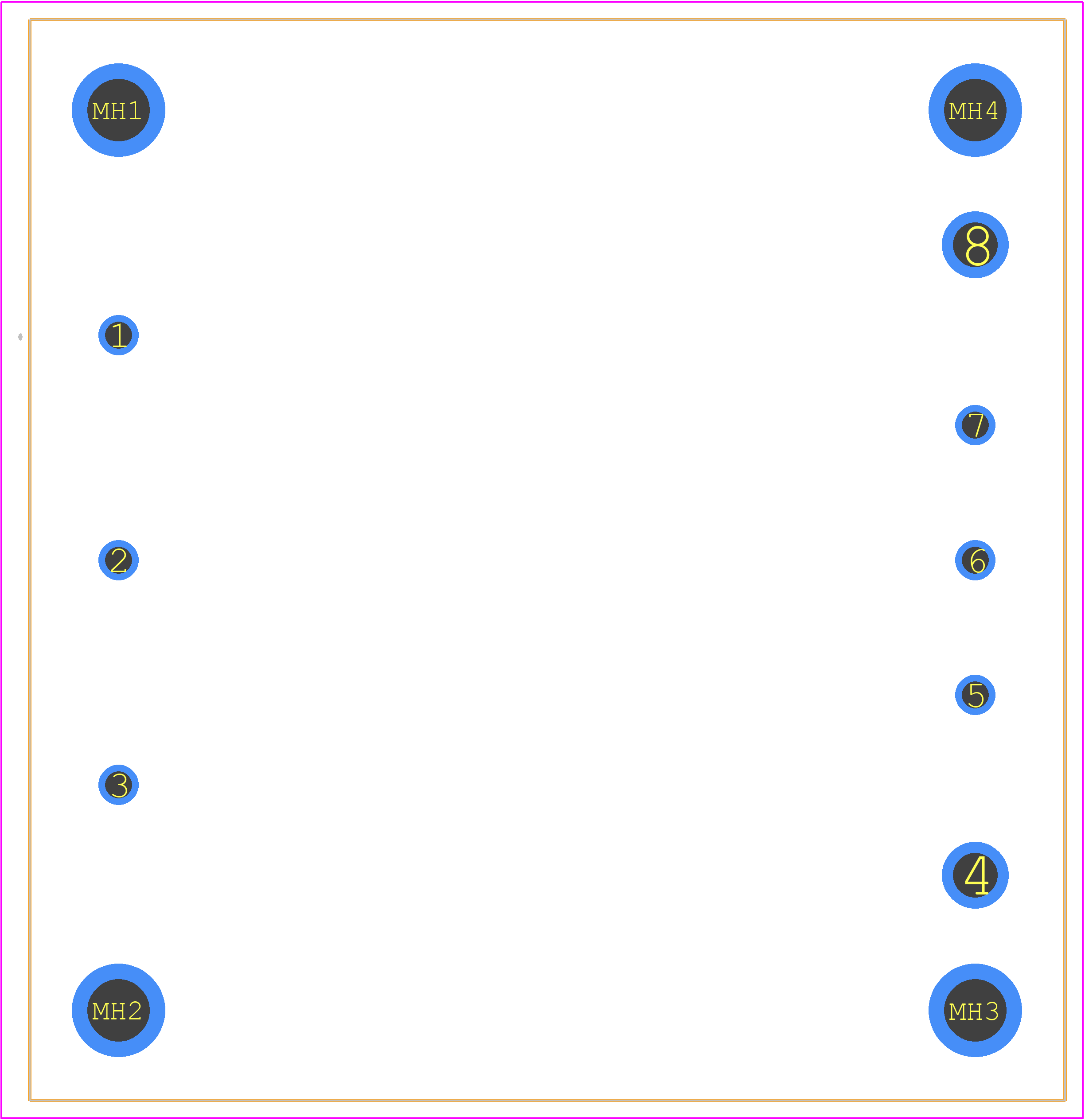 DHS250B12 - Cosel PCB footprint - Other - Other - DHS250B12-1