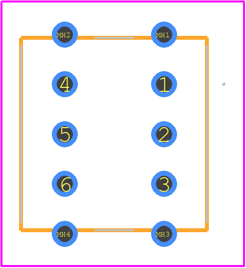 A22AB - NKK Switches PCB footprint - Other - Other - A22AB-3