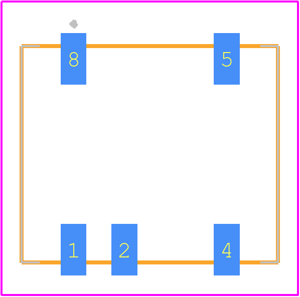 R1SX-3.305-R - RECOM Power PCB footprint - Other - Other - R1_SX
