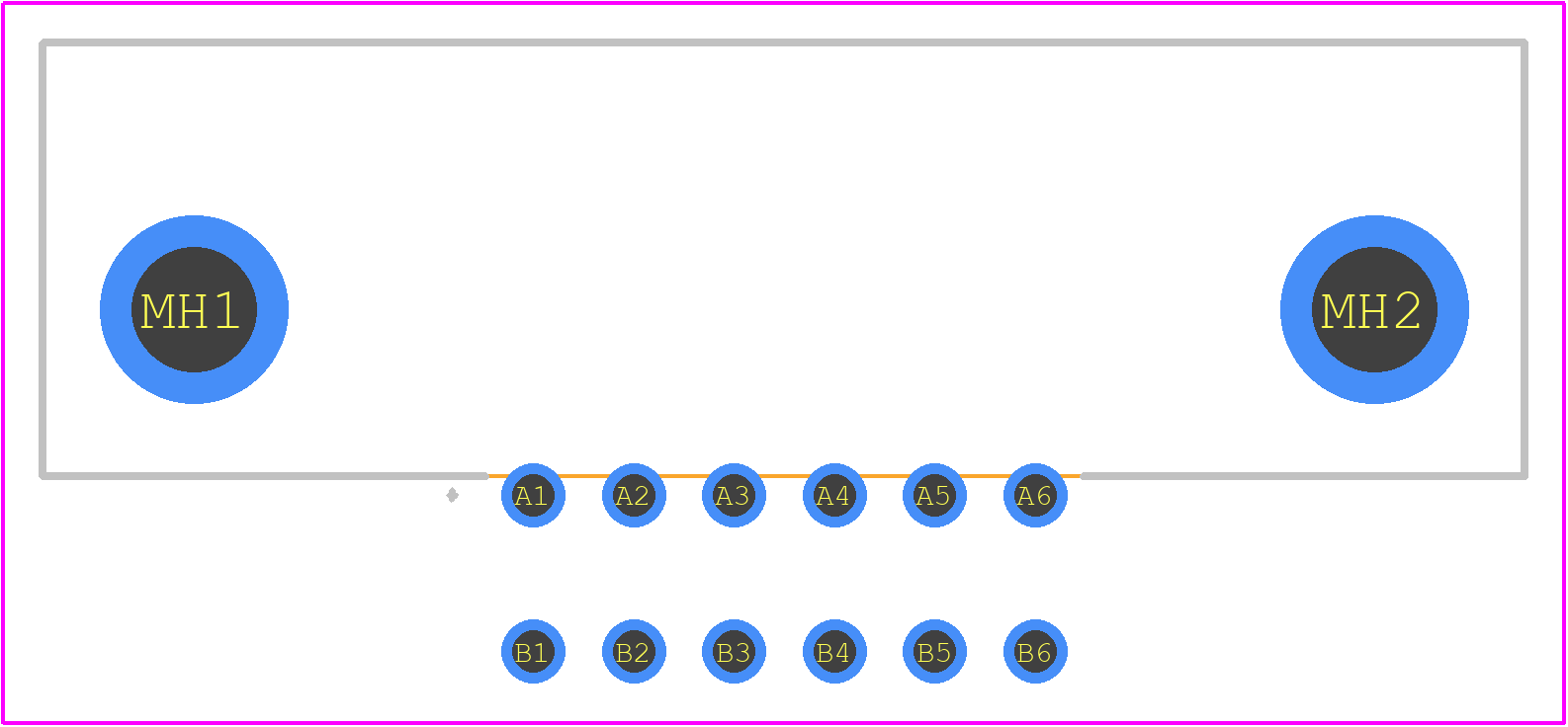 EBC06DRAS - Sullins PCB footprint - Other - Other - EBC06DRAS-1
