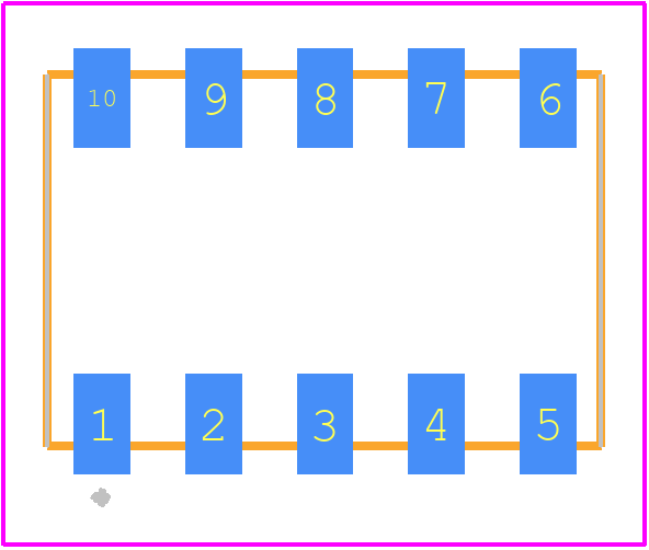 70AAJ-5-M0 - Bourns PCB footprint - Other - Other - 70AAJ-5-M0