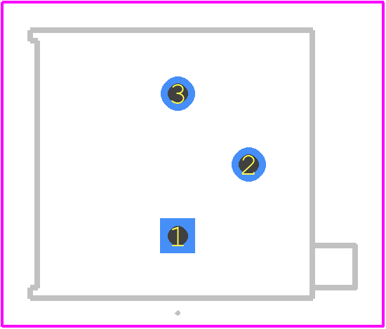 3299P-1-502LF - Bourns PCB footprint - Other - Other - 3299P-1-502LF-1