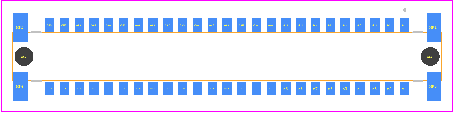 124045 - TE Connectivity PCB footprint - Other - Other - 124045-2
